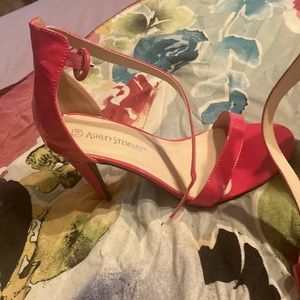 Brand new size 10 Ashley Stewart Pink and also orange heels. $20 each pair.